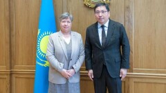 Аким Алматы Ерболат Досаев встретился с главой международной миссии БДИПЧ ОБСЕ Уршулой Гацек