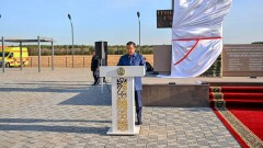 В области Абай открылся памятник пожарным и лесникам,  погибшим при тушении лесных пожаров в регионе