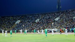 Шымкент: футбол  чемпионатында 23 мың жанкүйер еліміздің әнұранын орындады