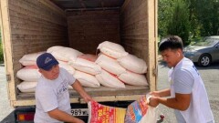 Туркестан: Начался приём гуманитарной помощи для костанайцев
