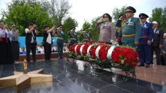 В Туркестане торжественно отметили 81-летие Великой Победы