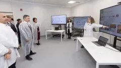 Премьер-министр ознакомился с новым Биомедицинским исследовательским центром Nazarbayev University