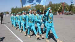 Равняйсь! Смирно! В Кокшетау прошёл областной конкурс-смотр строя и песни