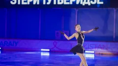 Впервые в Туркестане прошло "Ледовое шоу"