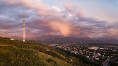 В парке Коктобе для пешеходов проложат тропу здоровья
