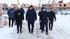 Аким Костанайской области проверил ход строительства: регион выполняет поручение президента по обеспечению граждан доступным жильём