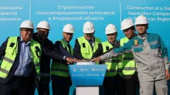 В Атырауской области забили первые сваи газосепарационного комплекса 