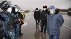 Туркестан: снято более 40 блокпостов