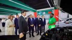 Как в ВКО готовят молодёжь к профессиям будущего. Спикер мажилиса посетил "Мастерскую Лу Бань"
