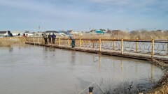 Ұлы Жем өзені арнасын бұру үшін жасанды бөгеттерді жару жұмыстары басталды