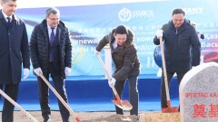 Строительство первого в Казахстане завода по производству ветрокомпонентов началось в Жамбылской области