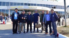 В аэропорту Усть-Каменогорска встретили первых участников международного фестиваля "Шығыс салбурыны"