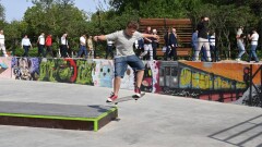 Шымкентте қала күні мерекесінде алғашқы скейт-парк ашылды