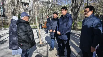 Аким Алматы Дархан Сатыбалды провёл рабочий объезд по Ауэзовскому району