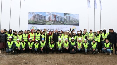 В Костанайском районе состоялась торжественная закладка первого камня под строительство новых микрорайонов Астана и Байтерек