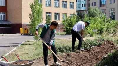 XVIІІ сезон трудовых отрядов "Жасыл ел" проходит в столице
