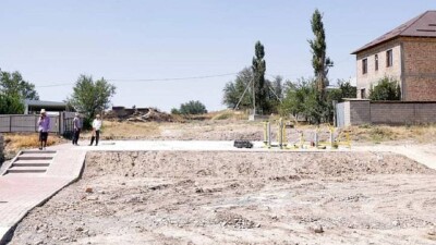 Шымкентің Абай ауданында 14 ойын алаңшасы салынып жатыр