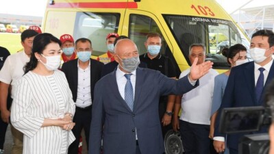 В Туркестане построили современный центр скорой помощи