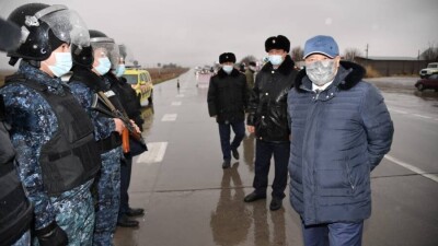 Туркестан: снято более 40 блокпостов