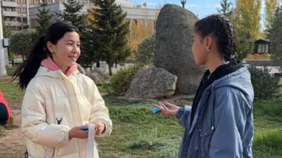 Астанчан восхитила акция волонтёров