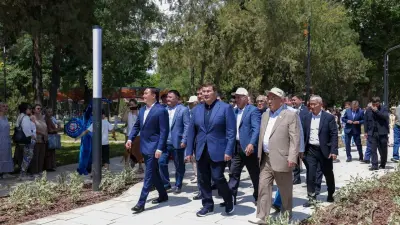 В Шымкенте ко Дню города открыты сразу три новых парка