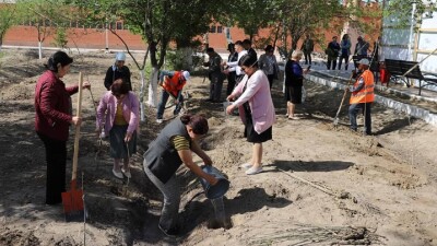 Сыр елінде  "Жасыл аймақ" апталығы  аясында жалпыоблыстық сенбілік өтті