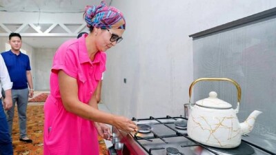 Шымкенттің Арғымақ елді мекені табиғи газбен қамтылды