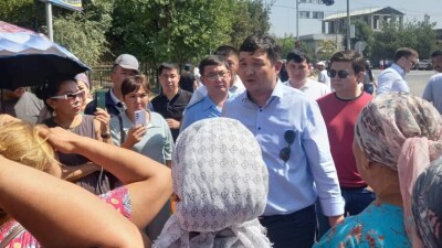 Жетысай: По сгоревшему рынку проводятся две экспертизы