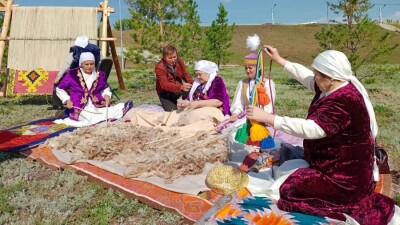Древние технологии кочевников продемонстрировали костанайцам ремесленники