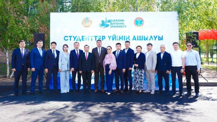 Ещё одно общежитие на 400 мест открыли в Астане