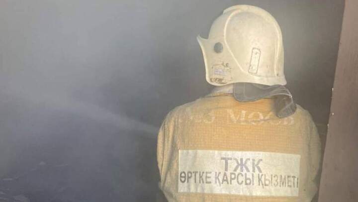 Пожар в Жетысае. Обстоятельства возгорания на рынке "Кулпаршын" выясняются