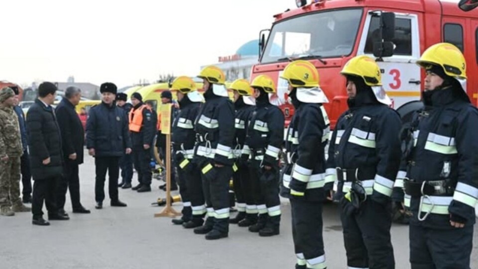 Туркестан: в Жетысайском районе прошли учения по предотвращению чрезвычайных ситуаций