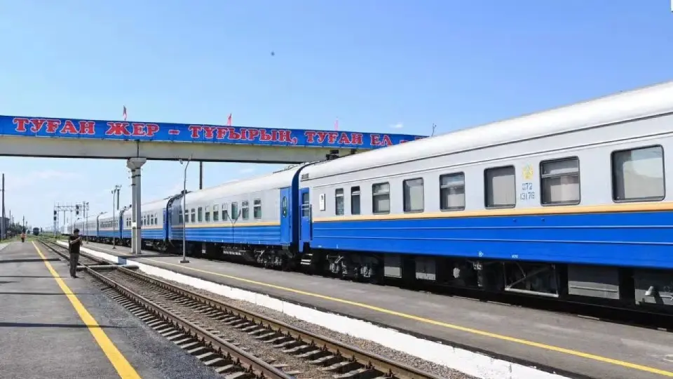Шиелі теміржол вокзалы қайта жаңғыртудан кейін іске қосылды