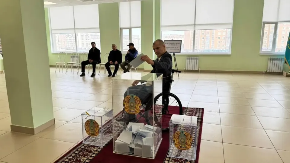 В Мангистауской области созданы условия для голосования граждан с ограниченными возможностями 