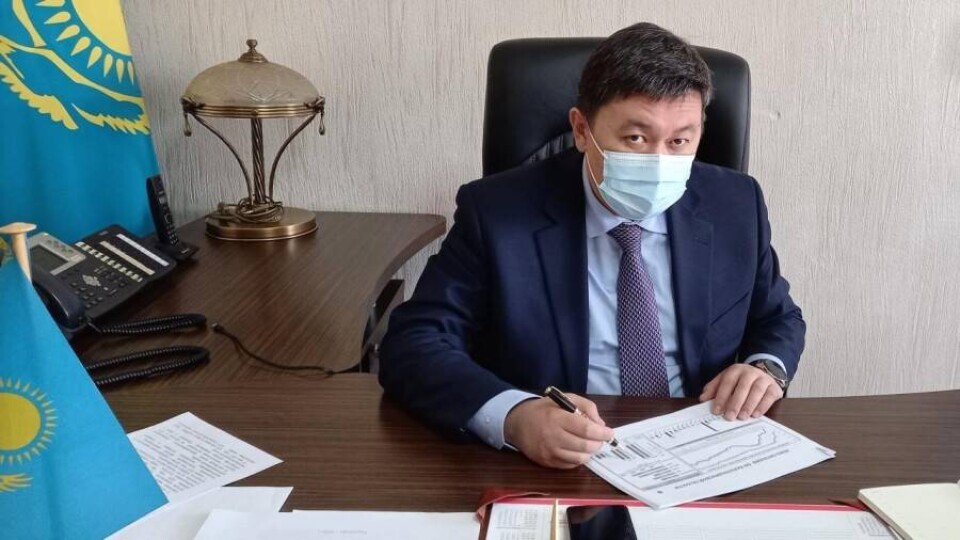 Руководитель Управления здравоохранения Карагандинской области Гамаль Токсамбаев