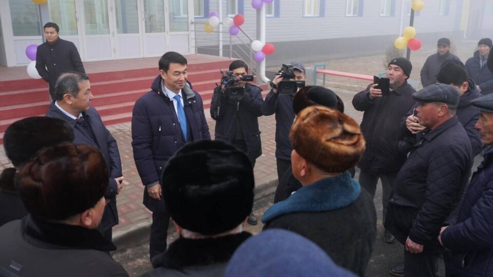 Туркестан: в Мактаарале завершилось строительство школы