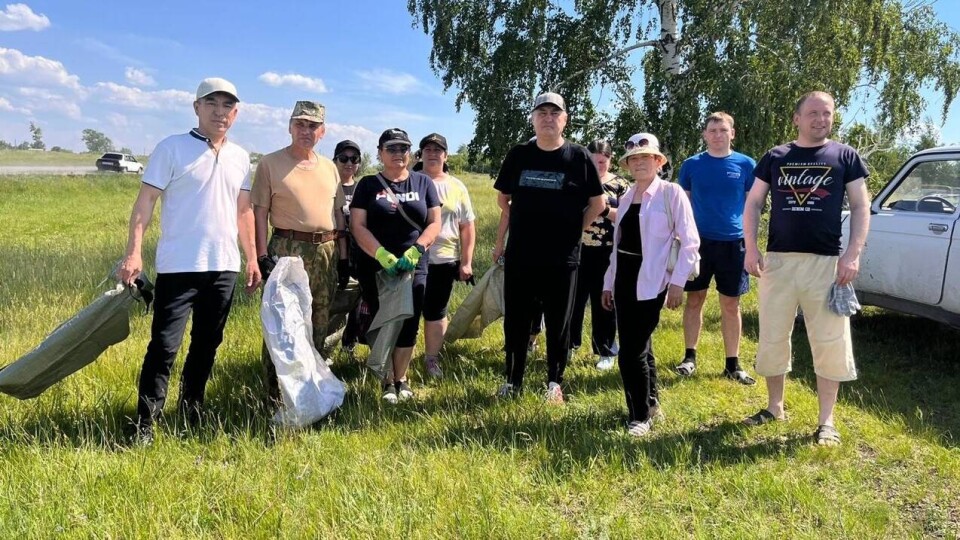 Экологические мероприятия по благоустройству дворов продолжаются в Костанайской области