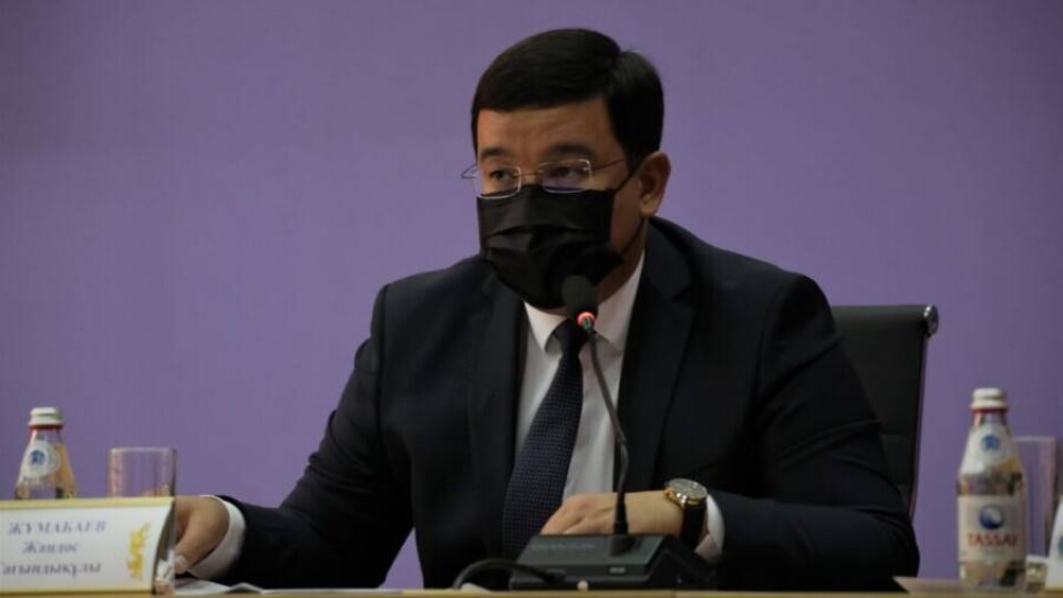 Первый заместитель руководителя Антикоррупционной службы по Алматинской области Жандос Жумабаев