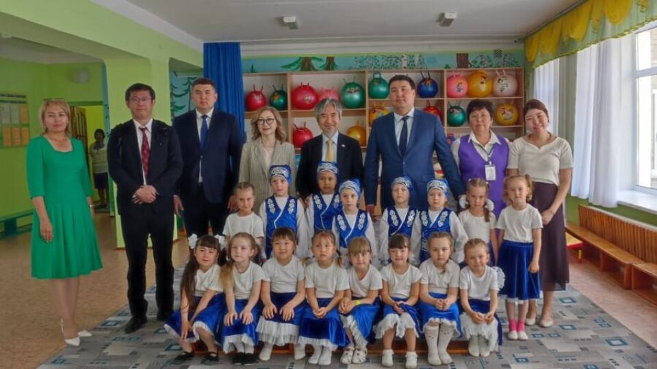 Японцы помогли частично отремонтировать детский сад в Костанайской области