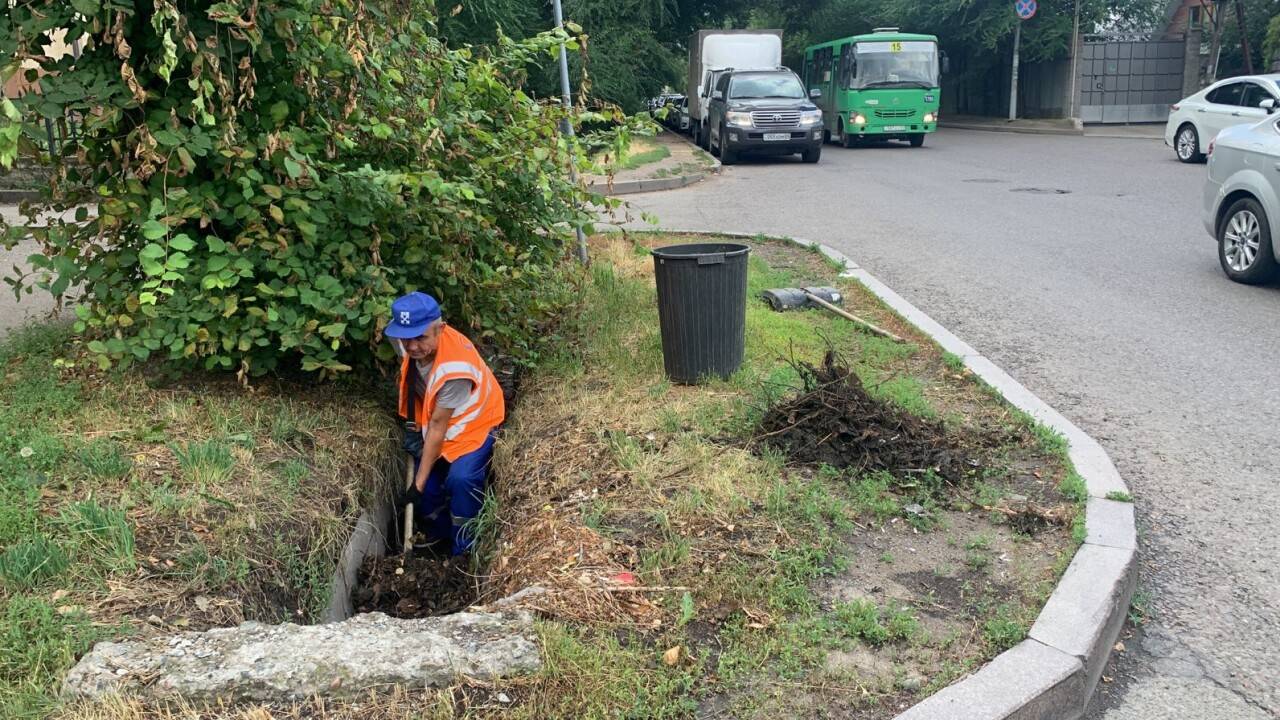 Арық тазалау сәті