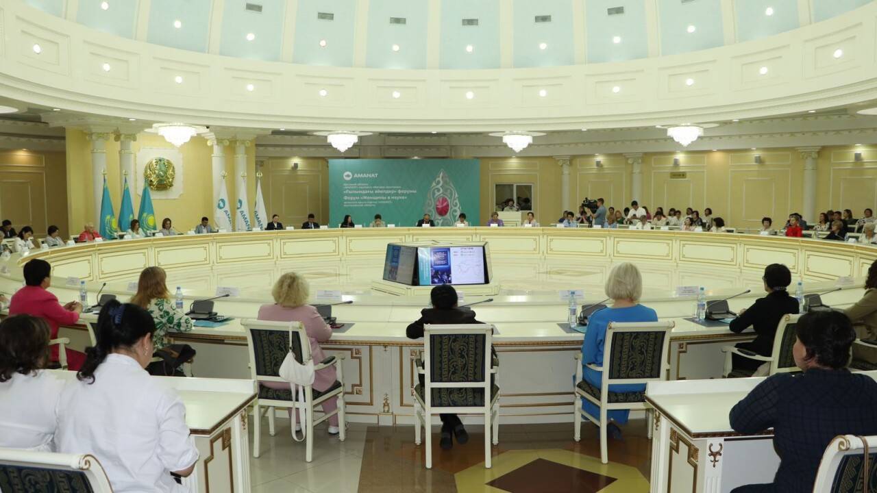 Пресс-служба КОФ партии “Amanat”