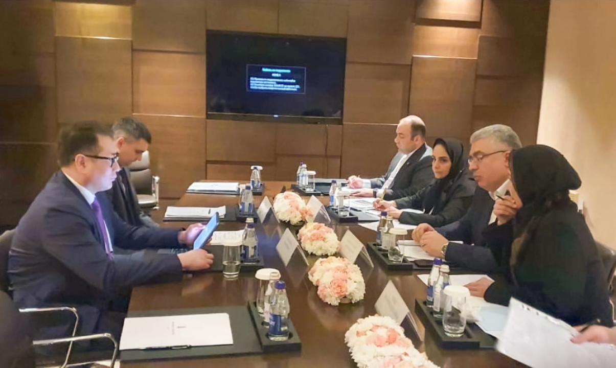 Переговоры Армана Шаккалиева и Мохаммада Али Дехгана Дехнави