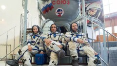 Космический корабль c первым в истории киноэкипажем приземлится на территории Казахстана