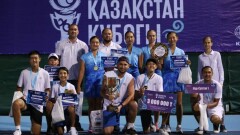 Сборная Нур-Султана по теннису впервые выиграла Кубок Казахстана до 14 лет