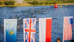 Стали известны первые финишёры триатлон-гонки Ironman 70.3 Astana