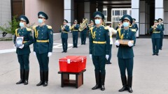 Останки казахстанского воина доставили на Родину из Молдовы