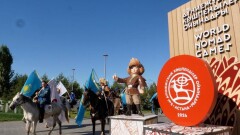 Как прошёл парад всадников в Астане