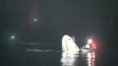 Американский космический корабль Crew Dragon успешно приводнился в Мексиканском заливе