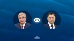 Токаев поздравил президента Кыргызстана с Днём независимости
