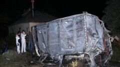 В Турции загорелся автобус с нелегальными мигрантами, погибли 12 человек